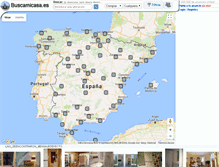 Tablet Screenshot of buscamicasa.es